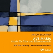 ブルックナー (1824-1896)/Ave Maria-sacred Vocal Works： Rademann / Hamburg Ndr Cho