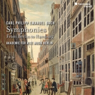 ХåϡC. P.E.1714-1788/Symphonies-from Berlin To Hamburg Akademie Fur Alte Musik Berlin