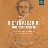 パガニーニ（1782-1840）/Sonata A Preghiera： Fanfoni(Vn) De Lorenzi / I Musici Di Parma O Etc