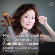 チャイコフスキー（1840-1893）/Violin Concerto： Steinbacher(Vn) Dutoit / Sro +mendelsshon： Violin Concerto