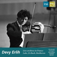 Lalo Symphonie Espagnole : Devy Erlih(Vn)Rosenthal / French National Radio Orchestra +J.S.Bach, Beethoven