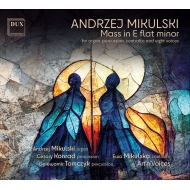 ミクルスキ、アンジェイ（1988-）/Mass： Art'n'voices Mikulski(Organ) Konrad Tomczyk(Perc) Mikulska(A)