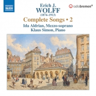 աҡå1874-1913/Complete Lieder Vol.2 Aldrian(Ms) Klaus Simon(P)