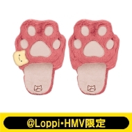 赤見かるび ルームシューズ Loppi・HMV 限定グッズ 赤見かるび＆Nachoneko」ローソンオリジナルグッズ|グッズ