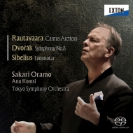 Dvorak Symphony No.8, Sibelius Luonnotar, Rautavaara : Sakari Oramo / Tokyo Symphony Orchestra, Anu Komsi(S)(Hybrid)