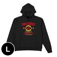 Guns N'Roses/(L / Black)1987 The Sunset Strip Los Angeles Ca Hoodie