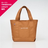 BAYFLOW [5|Pbg LOGO TOTE BAG BOOK CAMEL