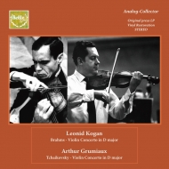 Brahms Violin Concerto(Leonid Kogan, Kirill Kondrashin 1959), Tchaikovsky Violin Concerto(Arthur Grumiaux, Hans Schmidt-Isserstedt 1960)