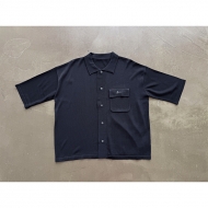 Whose Summer Knit Shirt�mBlack�n