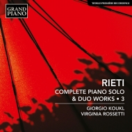 ꥨƥåȥꥪ1898-1994/Complete Piano Solo  Duo Works Vol.3 Koukl V. rossetti