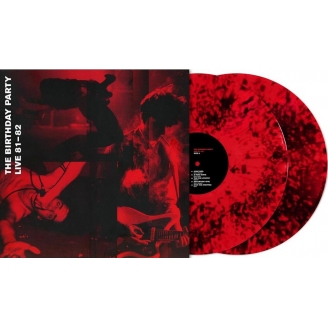 Birthday Party/Live 81-82 (Transparent Red W / Black Dust Colour Vinyl)(Ltd)