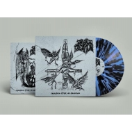 Savage Death/Crucified After The Genocide (With 8 Page Full Color A4 Booklet)(Diehard Clear Blue Wit