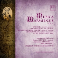 羧ʥ˥Х/Musica Warmiensis Vol.4 Cappella Warmiensis Restituta