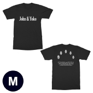 John Lennon/John  Yoko S / S Tee Black M