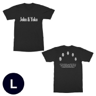 John Lennon/John  Yoko S / S Tee Black L
