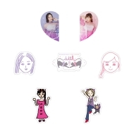 美菜子と彩陽のフレフレフレークシールセット / 15th Anniversary Live 2025 “With”