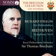 R.Strauss Ein Heldenleben, Beethoven Symphony No.8 : Thomas Beecham / Royal Philharmonic (1956 Live)