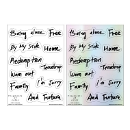 手書きステッカーシート(2枚組)/ Fragments of color