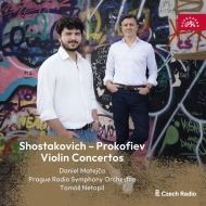 Shostakovich Violin Concerto No.1, Prokofiev Violin Concerto No.1 : Daniel Matejca(Vn)Tomas Netopil / Prague Radio Symphony Orchestra