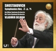 Symphonies Nos.5, 8 : Vladimir Delman / Rai Milan Symphony Orchestra, Rai Turin  Symphony Orchestra (2CD)