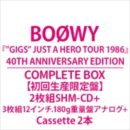 BOOWY『”GIGS” JUST A HERO TOUR 1986』40TH ANNIVERSARY EDITION 2026