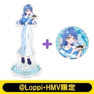 アクリルスタンド＆缶バッジセット（森亜るるか）/ 名探偵プリキュア
