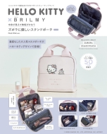 HELLO KITTY �~ BRILMY ���g�������Ď��Z�����Ȃ��Y�{���ɗD�����X�^���h�|�[�` BOOK PALE PINK ver.