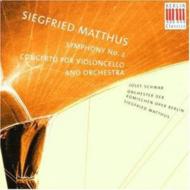ޥåȥ ե꡼ (1934- )/Sym.2 Cello Concerto Matthus / Komische Oper Berlin. o