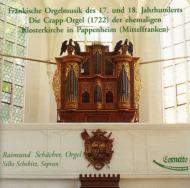 Fraenkische Orgelmusik: Schaecher(Org)schebitz(S)
