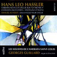 Hassler / Scheidt/Piece For Organ  Vocal Guillard