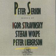 P.serkin Performs Stravinsky, Wolpe, Lieberson