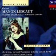 Manon Lescaut: Tebaldi, Del Monaco, Pradelli /