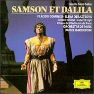 Samson Et Dalila: Barenboim / Paris.o Domingo Obraztsova Thau Bruson :  サン＝サーンス (1835-1921) | HMVu0026BOOKS online - 413297