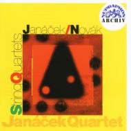 ヤナーチェク（1854-1928）/String Quartet.1 2： Janacek Q +novak： String Quartet.2