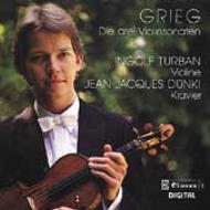 ꡼1843-1907/Violin Sonata.1-3 Turban(Vn) Dunki(P)