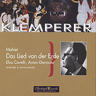ޡ顼1860-1911/Das Lied Von Der Erde Klemperer / Vso ('51)