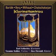 Clarinet Trios: Schlechta(Cl)