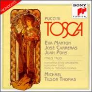 プッチーニ (1858-1924)/Tosca(Hlts)： Tilson Thomas / Hungarian State O Marton Carreras Pons Tajo