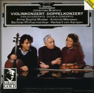 Violin Concerto, Double Concerto: Mutter(Vn)Meneses(Vc)Karajan / Bpo