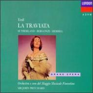 La Traviata: Pritchard / Maggio Musicale Fiorentino Sutherland Bergonzi