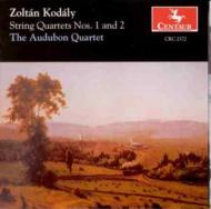 コダーイ (1882-1967)/String Quartet.1 2： Audubon. q