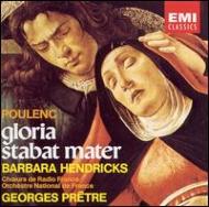 Gloria, Stabat Mater: Hendricks(S)Pretre / French National O Etc