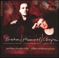 Brahms / Hummel/Cello Sonata.1 /  Viersen(Vc)aventhaus(P) +chopin