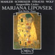 Lipovsek: Mahler, Schreker, R.strauss, Wolf: Lieder