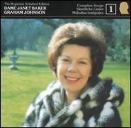 塼٥ȡ1797-1828/Complete Songs Vol.1 Baker(Ms) / Johnson
