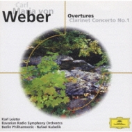 Overtures, Clarinet Concerto: Leister(Cl)kubelik / Bavarian.rso