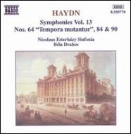 ハイドン（1732-1809）/Sym.64 84 90： Drahos / Nicolaus Esterhazy Sinfonia