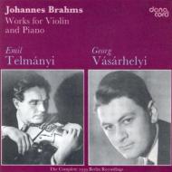 Violin Sonata.1, 2: Telmanyi / Vasarhelyi