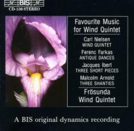 Favourite Wind Quintet: Frosunda Wind.q-nielsen, Ibert, Etc