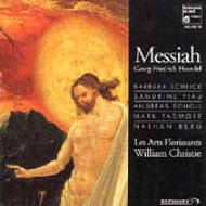 Messiah: Christie / Les Arts Florissants Schlick Piau A.scholl Padmore N.berg